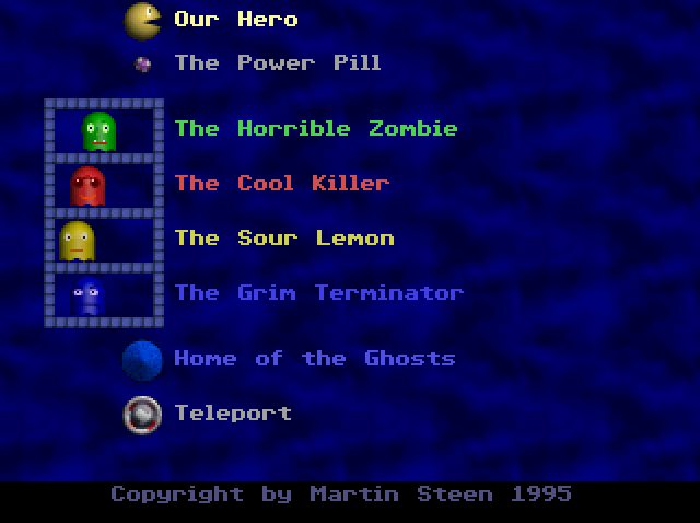 Pac Them [Falcon030] atari screenshot